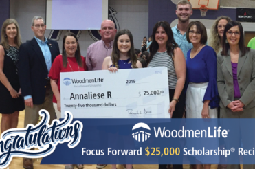 WoodmenLife Focus Forward Scholarship Winner
